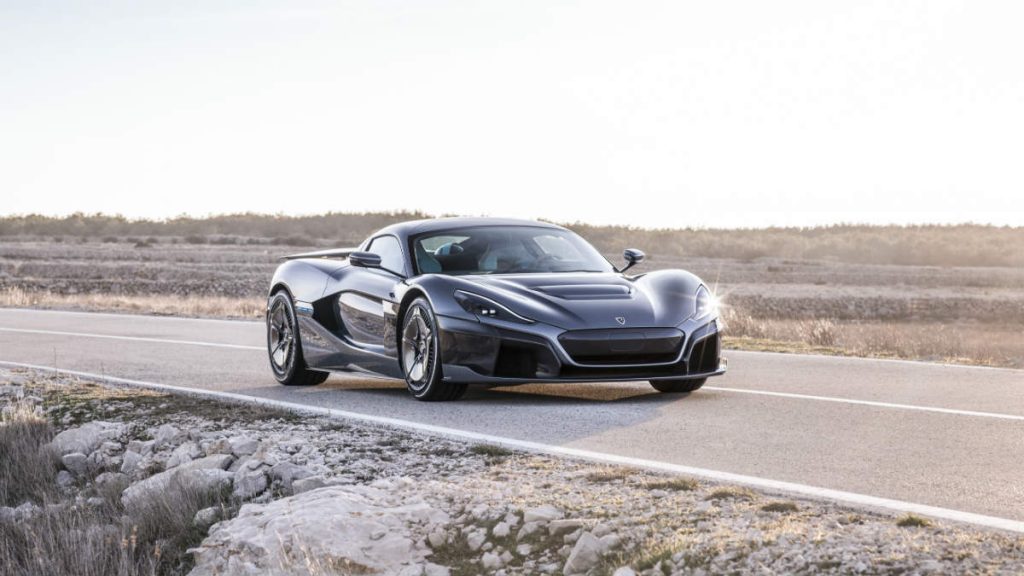 ELECTRIC SUPERCAR RIMAC C TWO