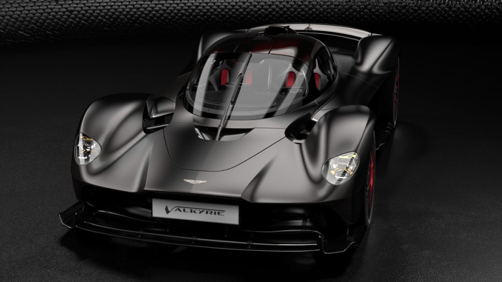 RACE SUPERCAR ASTON MARTIN VALKYRIE