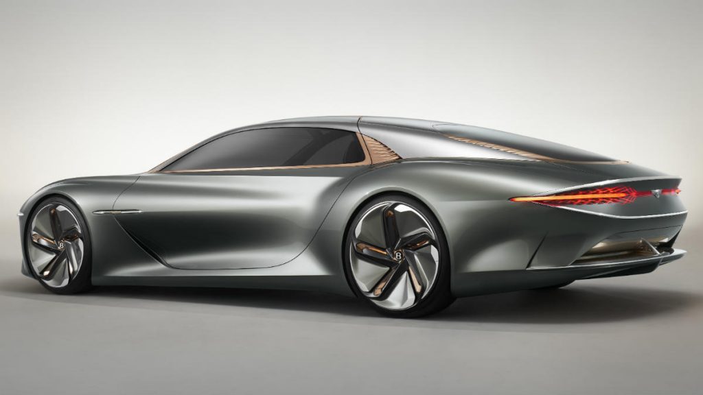 LUXURY ELECTRIC CONCEPT CAR BENTLEY EXP 100 GT