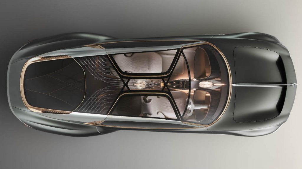 LUXURY ELECTRIC CONCEPT CAR BENTLEY EXP 100 GT