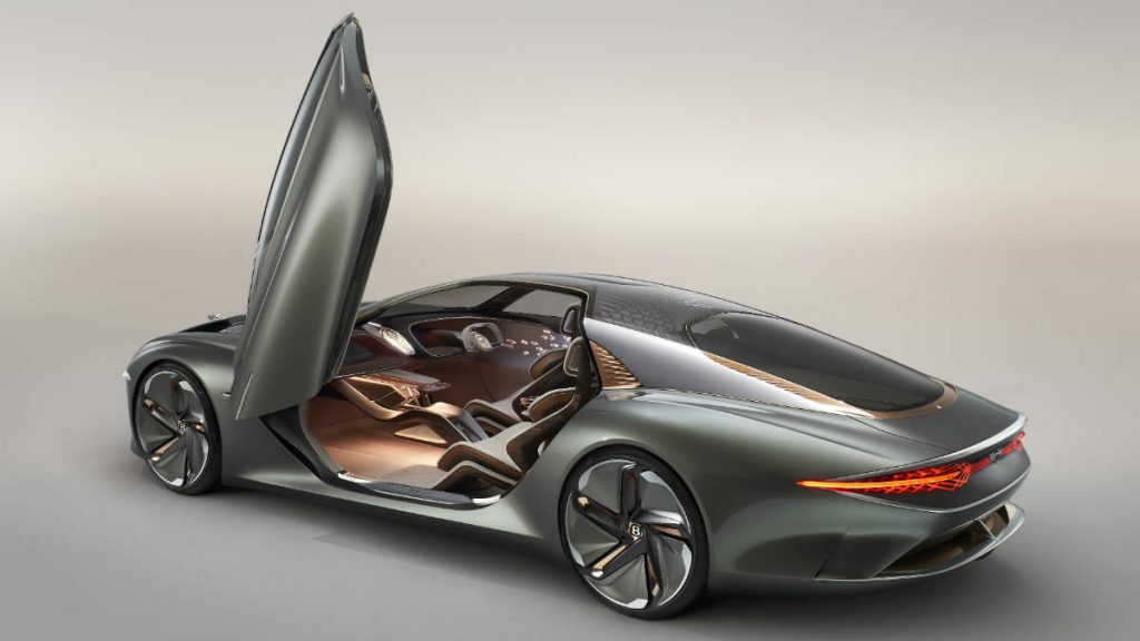 LUXURY ELECTRIC CONCEPT CAR BENTLEY EXP 100 GT