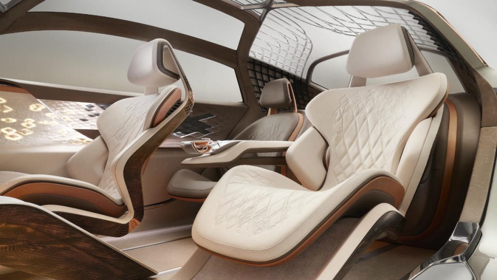 LUXURY ELECTRIC CONCEPT CAR BENTLEY EXP 100 GT