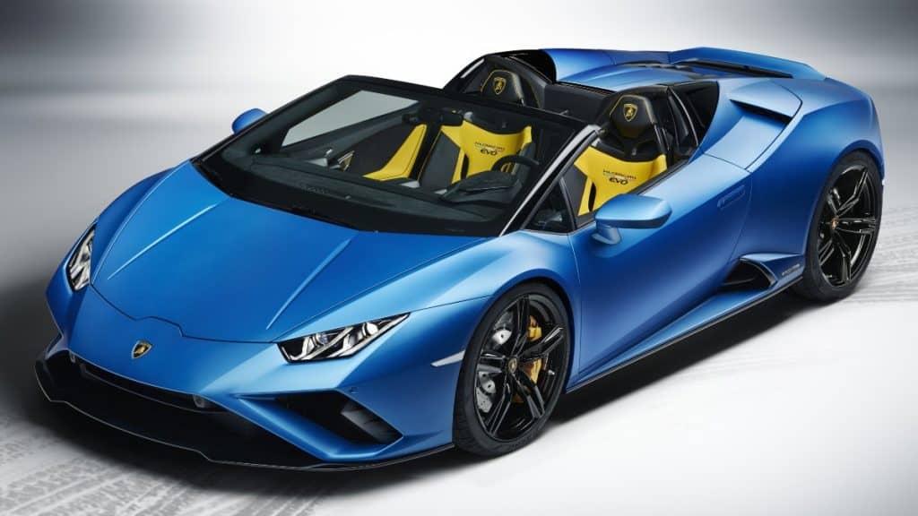 SPORTS CAR LAMBORGHINI HURACAN EVO RWD SPYDER